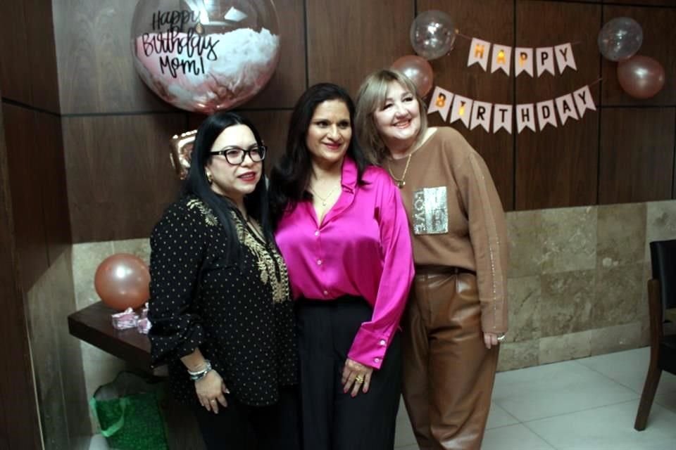 Aida Zúñiga, Claudia Rodríguez y Elisamaria Cavazos