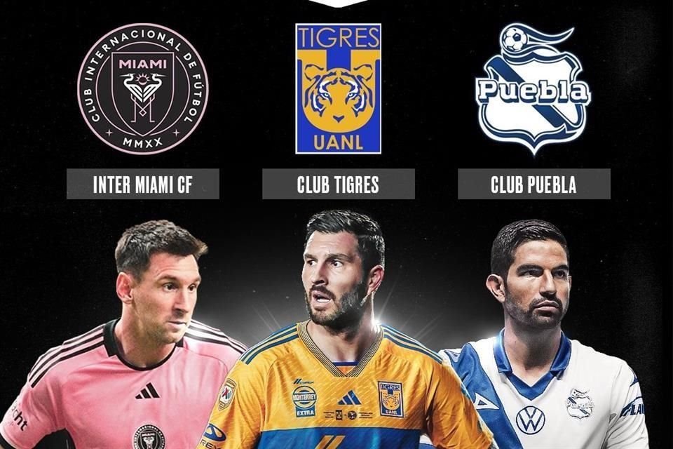 Tigres enfrentará a Lionel Messi en la Leagues Cup 2024.