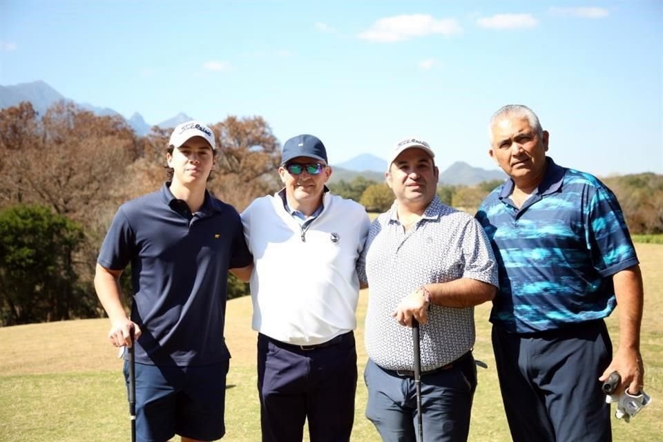 Diego Martínez Armendáriz, Eduardo Treviño Guajardo, Alvaro Gómez Lozano y Alfonso Vázquez Bustamante