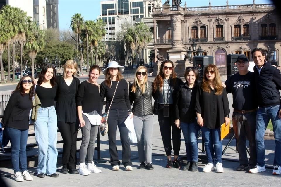 Hany López, Mariana Peña, Elsa Rovira, María Enríquez, Sandra Pozas, Ana Paula Garza, Mayra Viñuela, Leonor del Bosque, Ivonne Escárcega, Gerardo  Prado y Juan Carlos Marco