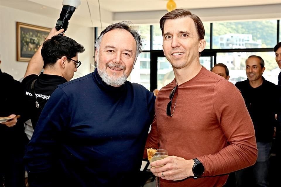 Paul Brunet y Marcelo de la Garza