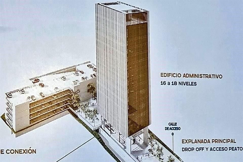 El Estado presentó una proyección del edificio para la Secretaría de Seguridad que estará junto a la Av. Morones Prieto.