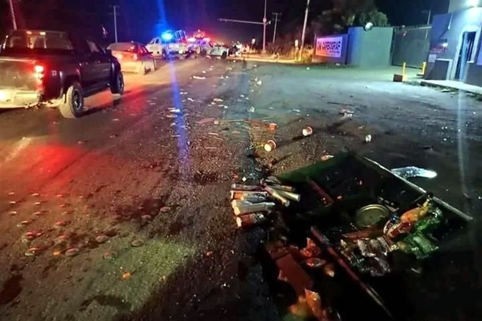 Los hechos se registraron sobre la Carretera Miguel Alemán.