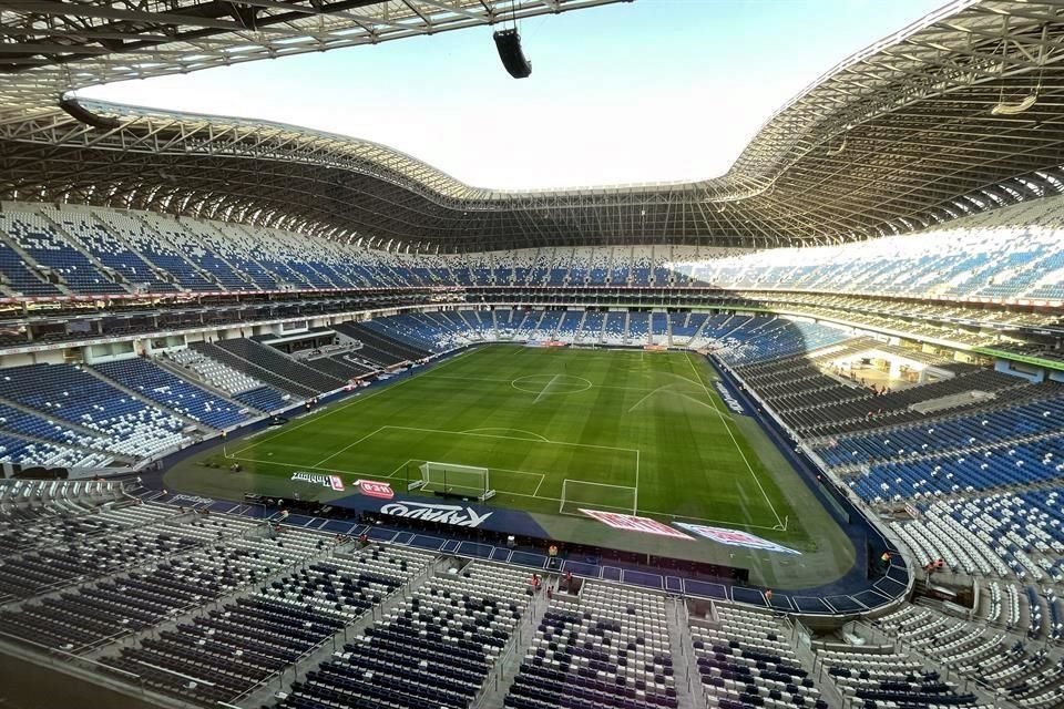 El Estadio Monterrey recibirá 4 partidos del Mundial 2026.