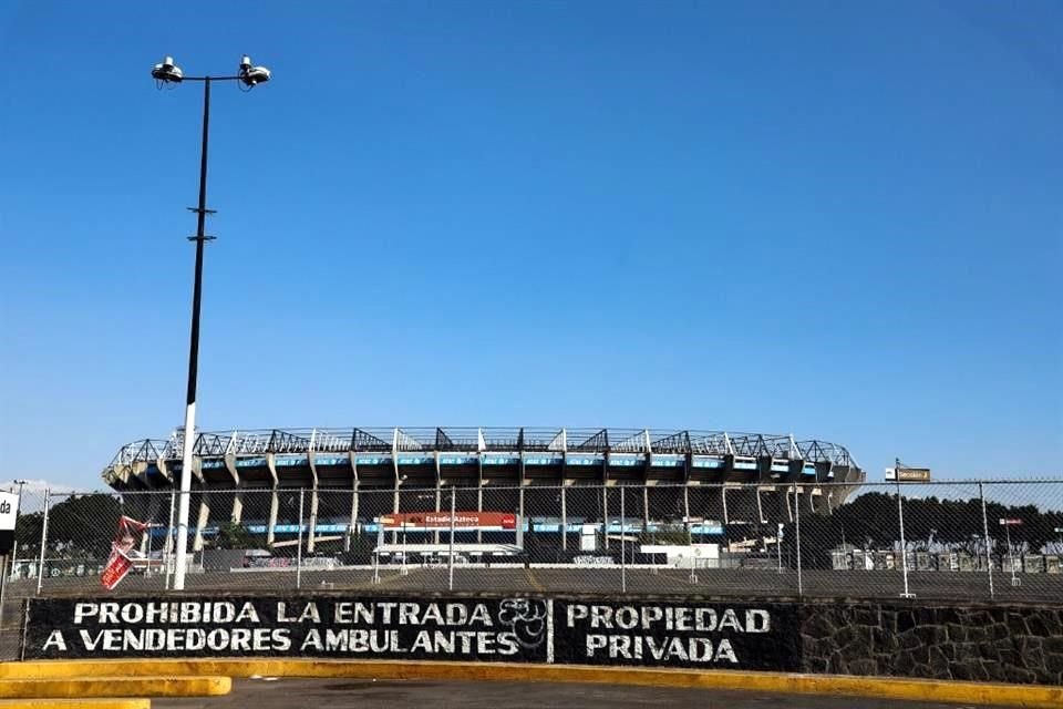 Jefe de Gobierno afirmó que, por mundial, se prevén horas de mejoras en el estadio azteca, pero sin nuevas construcciones aledañas.