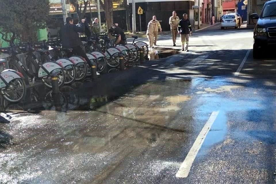 La pérdida de agua se registró en las alcaldías Miguel Hidalgo, Cuajimalpa y Álvaro Obregón.