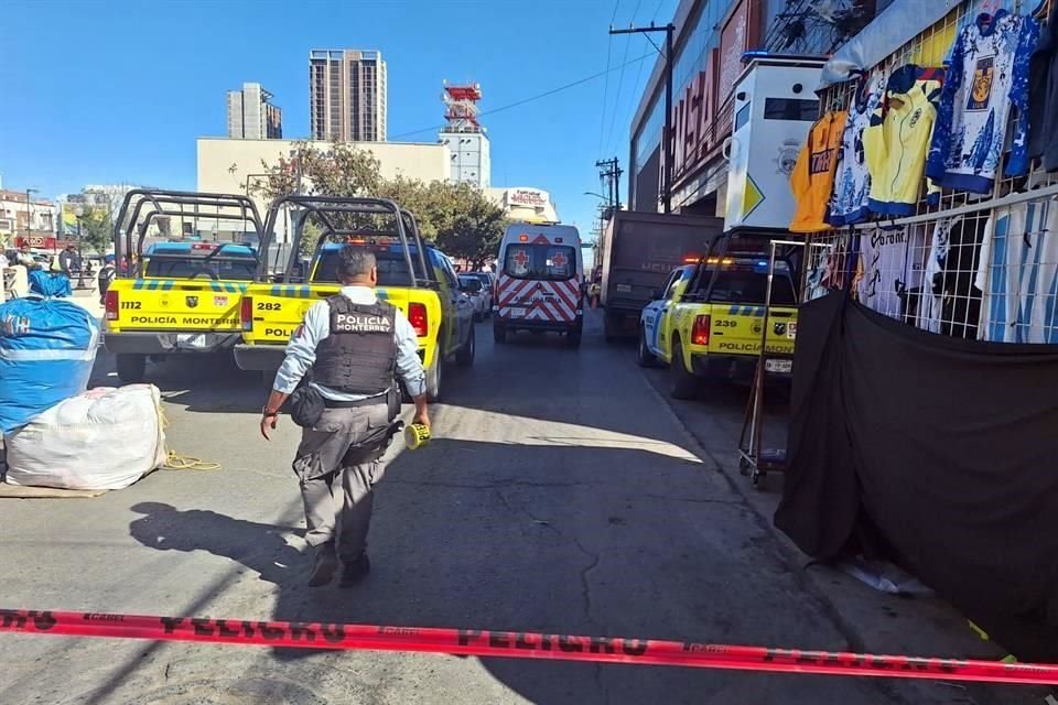La movilización fue reportada alrededor de las 14:30 horas, en el Centro.