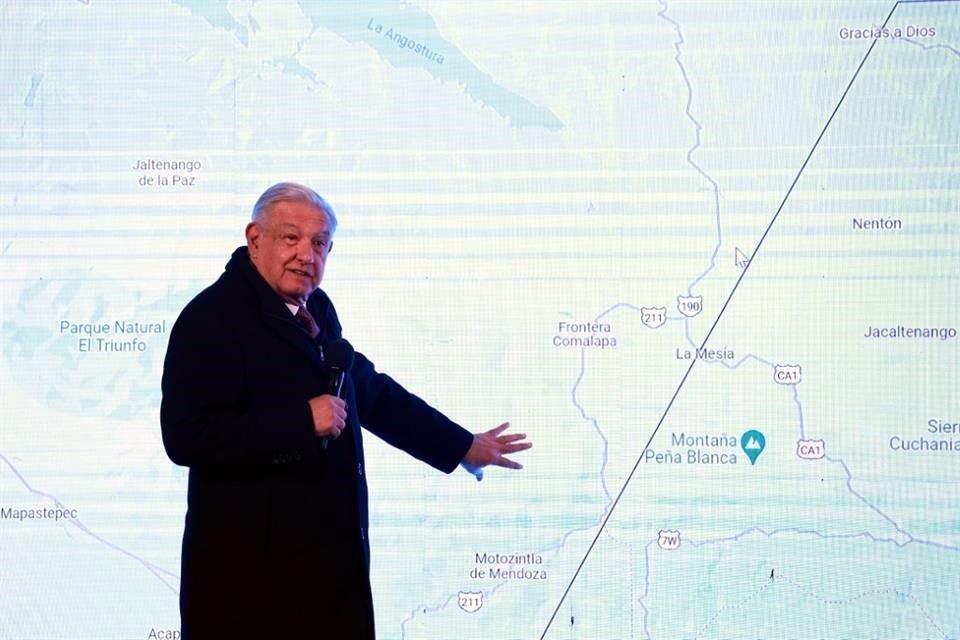 AMLO reconoció que constructores de puentes en Chiapas son amenazados por bandas del crimen, por lo que se envió a la Guardia Nacional.