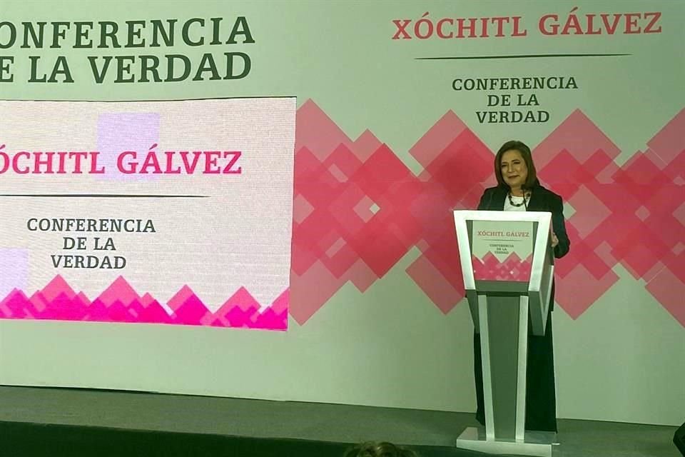 Xóchitl Gálvez afirmó que podría regresar al Senado para votar a favor de aquellas reformas propuestas por el Presidente Andrés Manuel López Obrador que beneficien a México.