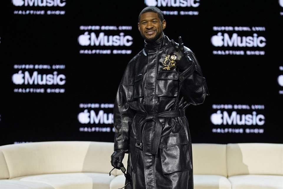 Usher reveló que compartirá su show de medio tiempo con amigos que ya han trabajado con él, como Beyoncé, Nicki Minaj y Ludacris.