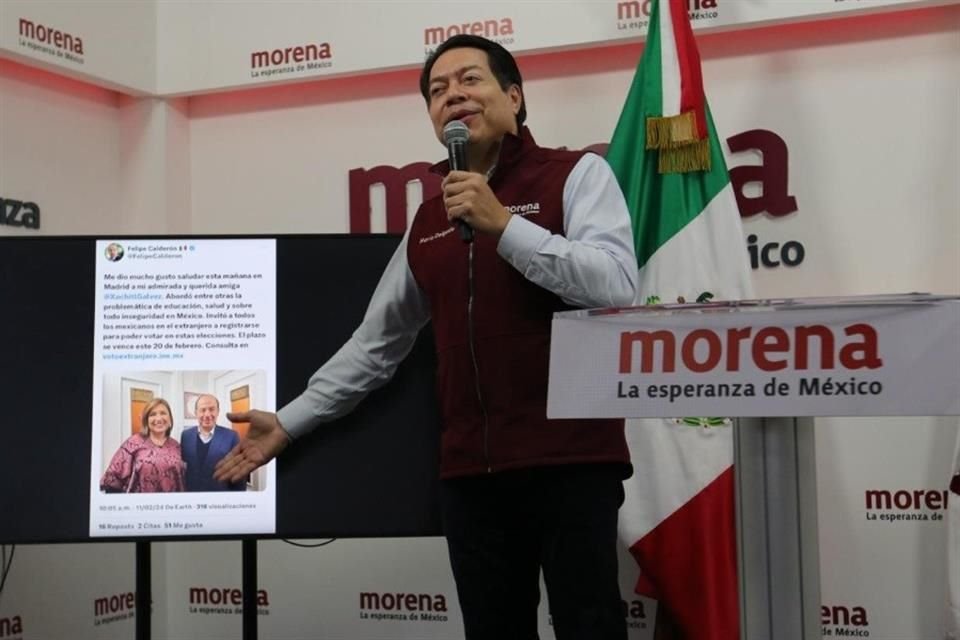 Mario Delgado, dirigente de Morena.