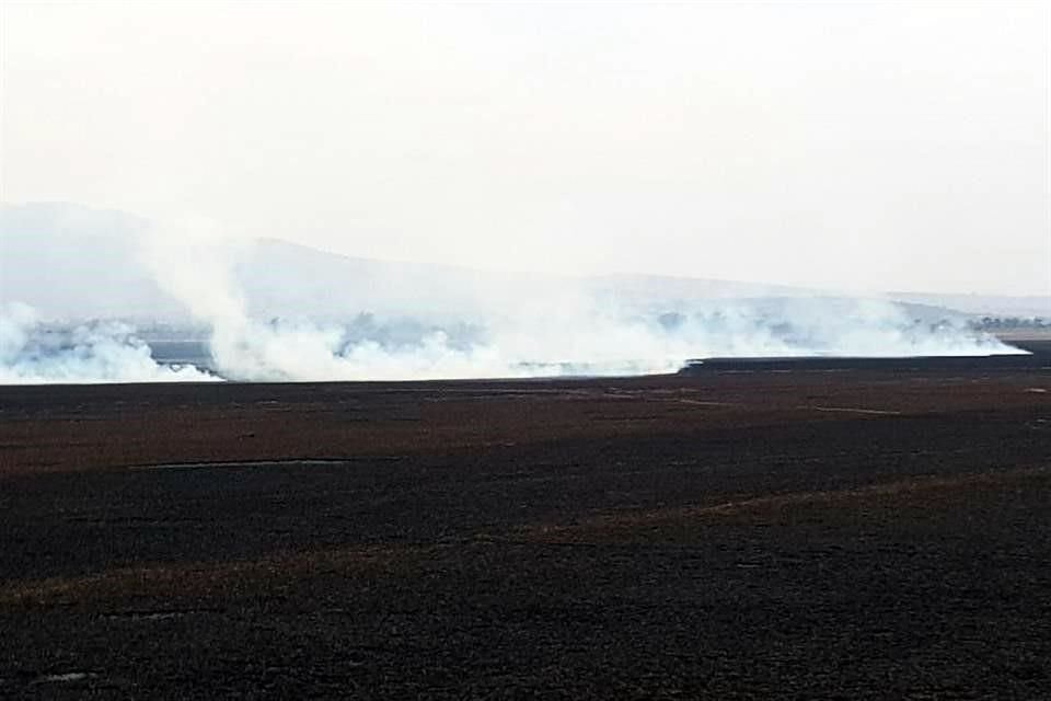 Los incendios elevaron las emisiones de PM10 en la zona norte.