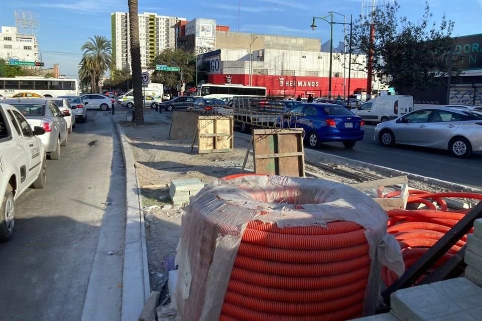 Los trabajos fueron comenzados en junio, sin embargo, tras nueve meses, el Municipio aún tiene trabajo pendiente en el sector.