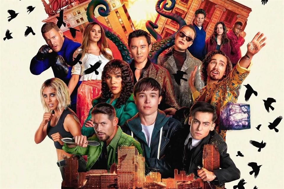 Netflix anunció la fecha de lanzamiento de la cuarta y última temporada de la serie de superhéroes 'The Umbrella Academy'.