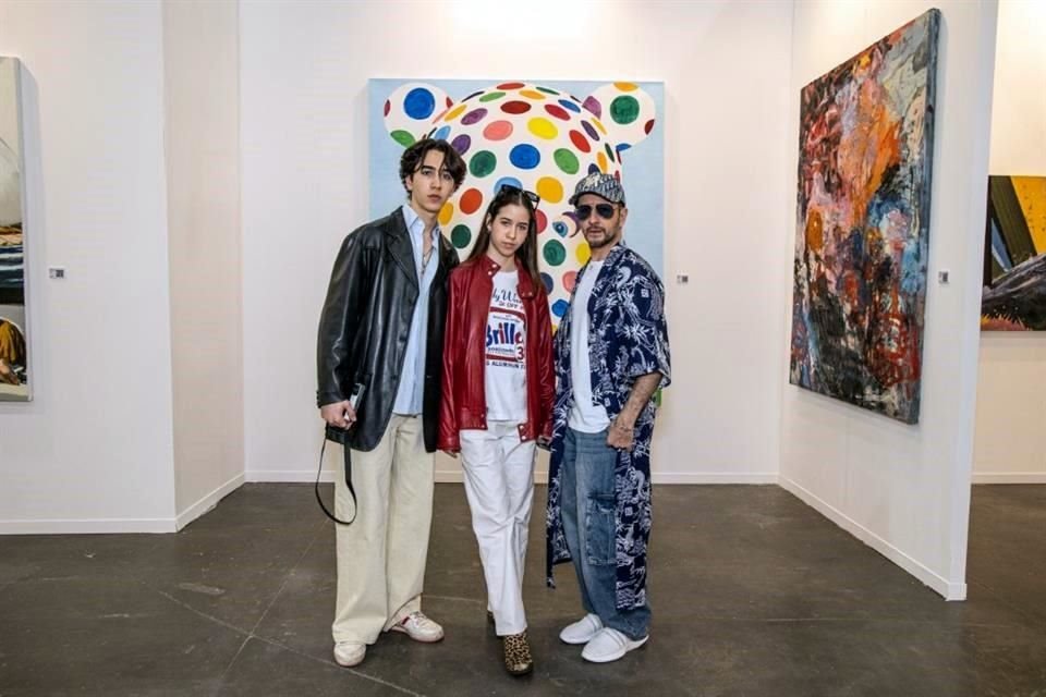 Axel Madrazo, Anyk Madrazo y Oscar Madrazo
