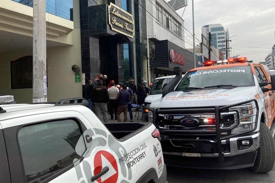 Los hechos se registraron en las instalaciones de Latinoamericana Recinto Funeral, en la Avenida Pino Suárez.