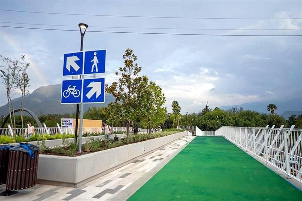 El Puente Verde tendrá conexión del Parque España con Fundidora y su estación de Metro, Fan Fest, Museo Horno 3, Paseo Santa Lucía y Macroplaza.