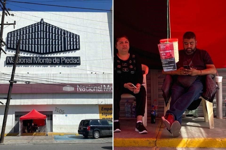 El Nacional Monte de Piedad puso a disposición de sus clientes una liga por el cierre de las sucursales.