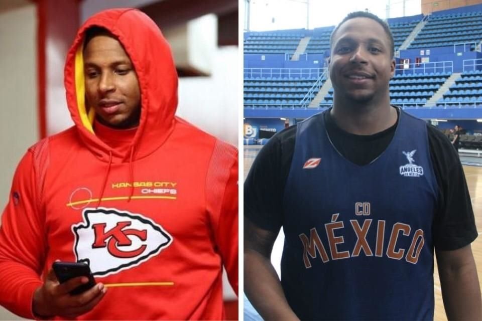 Mark Vital Jr. aterrizó en la CDMX para jugar basquetbol con Los Ángeles, pero antes compartió vestidor con Patrick Mahomes en los Chiefs.