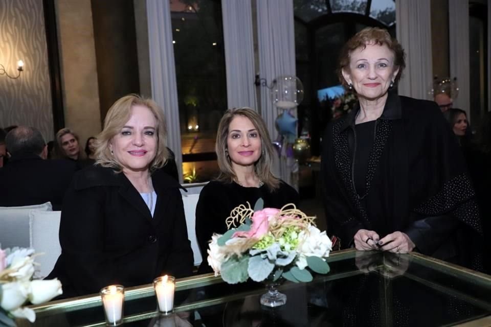 Rosario Almada, Cecilia Garza y Cristina Fernández