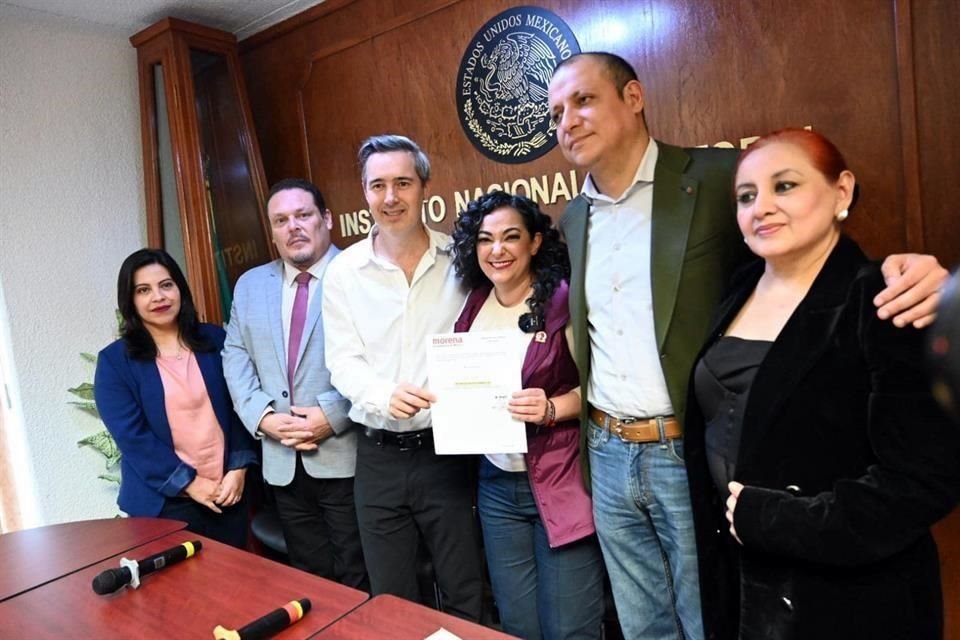Olga Sosa y José Ramón Gómez Leal, se registraron como candidatos a la fórmula de Morena al Senado en Tamaulipas, em primera y segunda posición, respectivamente.