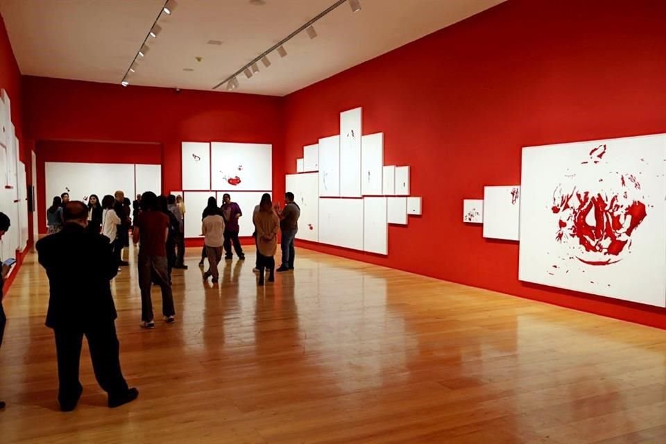Obras de la propuesta 'Sangre', de Artemio.