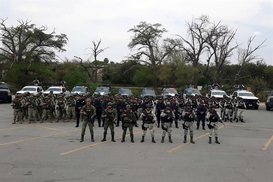 La Secretaría de la Defensa Nacional reportó que ya fue desplegado el personal para arrancar los recorridos de vigilancia.