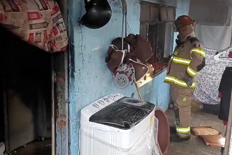 El siniestro fue reportado alrededor de las 17:30 horas.