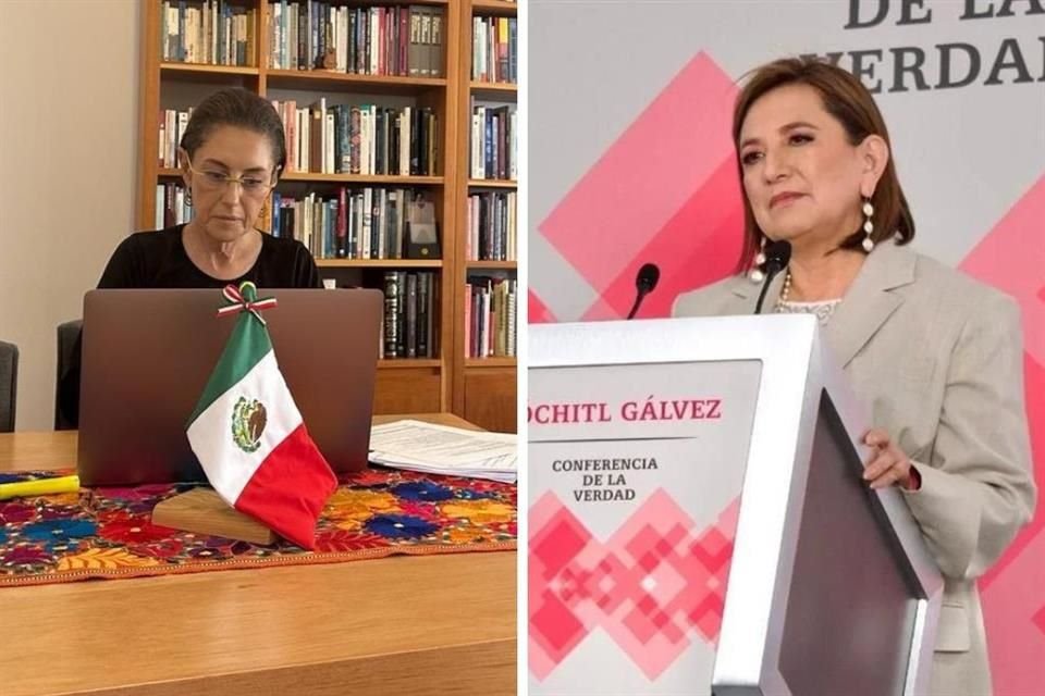 Simpatizantes de Morena y Oposición viralizaron números celulares de Sheinbaum y Gálvez, quienes recibieron mensajes ofensivos por WhatsApp.