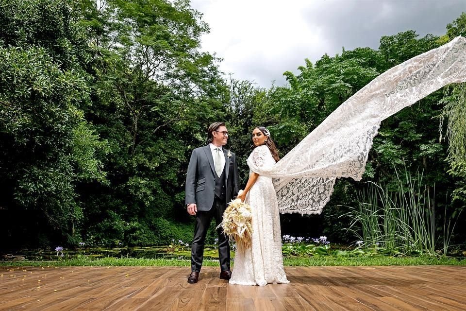 Antonio Rosique Cedillo y Michelle Saide Handal