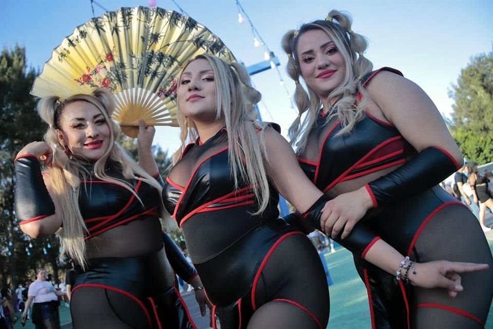 Una gran diversidad de atuendos se pudieron ver este domingo en el EDC México.