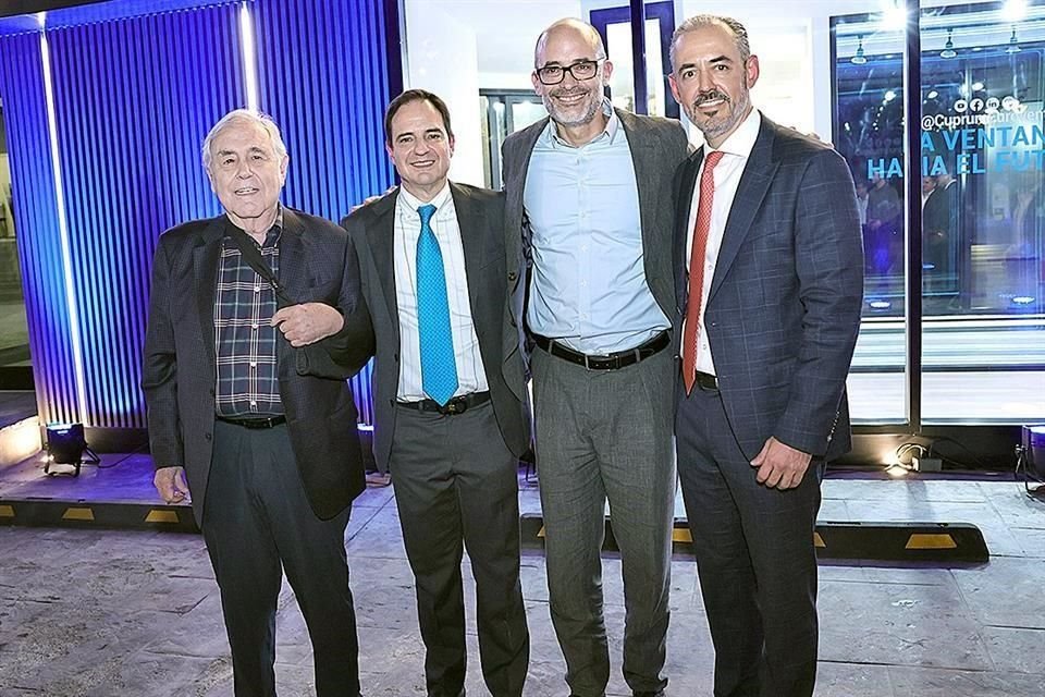 Eugenio Clariond Reyes-Retana, Eugenio Clariond Rangel, Miguel Treviño y Arnulfo Múzquiz,