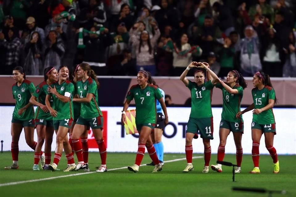 Con su victoria, el Tri femenil avanzó a Cuartos de Final de la Copa Oro W como primer lugar de su grupo.