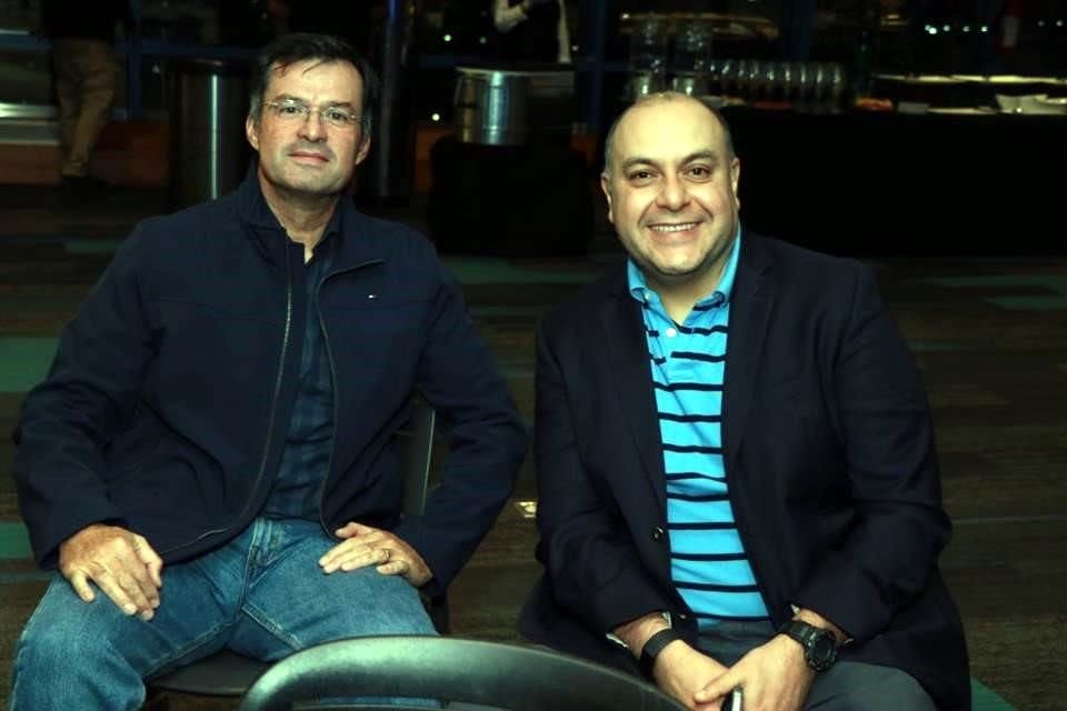 Enrique Díaz de León y Christian Coronado