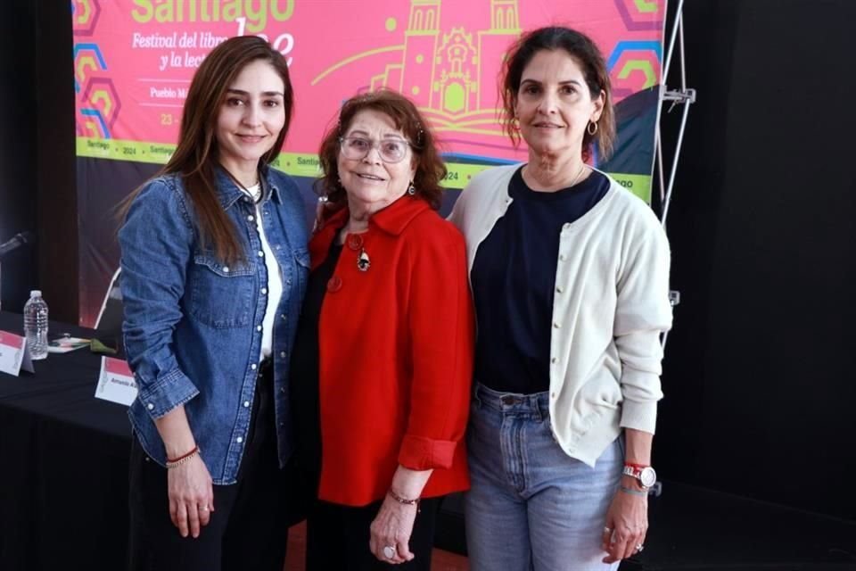 Norma Tamez, Graciela Galarza Martínez y Graciela Tamez