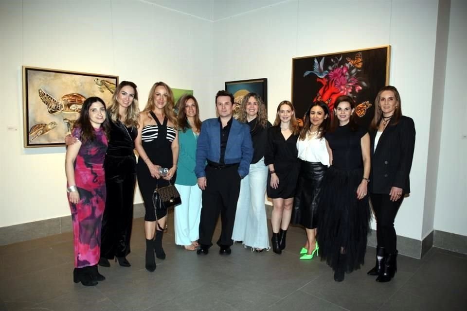 Anahí Sáenz, Tania Martínez, Catalina Hernández, Pamela González, Armando Fausti, Sandra Rodríguez, Tita Cantú, Tete Becerril, Paty Garza y Cecy Trejo