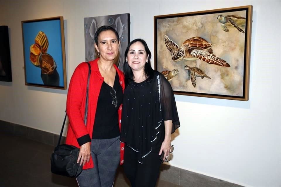 Lili Almaguer y Susana Guajardo