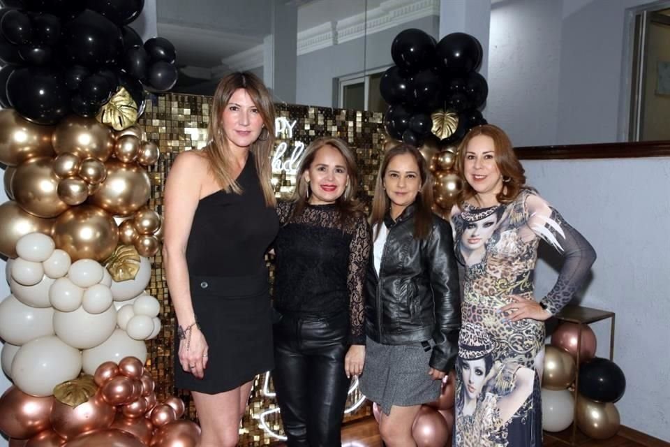 Vanessa Elizondo Bond, Marcia Uribe, Blanca Treviño y Rubi Linares