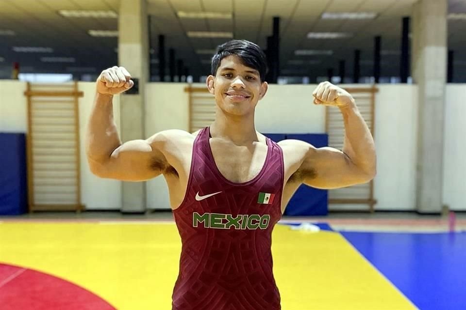 Raúl Palacios, campeón nacional en los 74 kilos estilo libre.