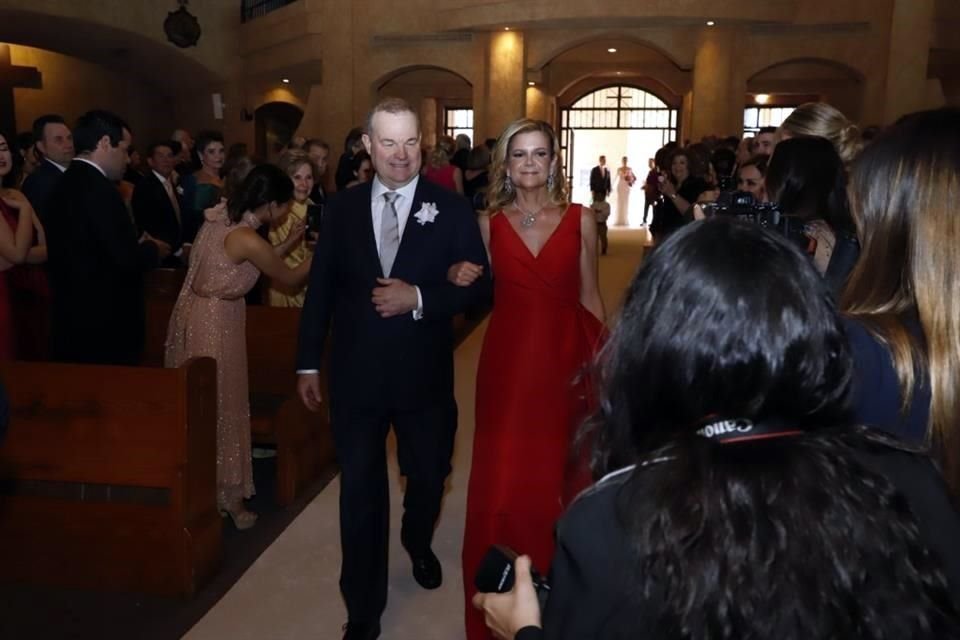 Fausto Ibarra de La Garza y Bárbara Fiehn de Junco