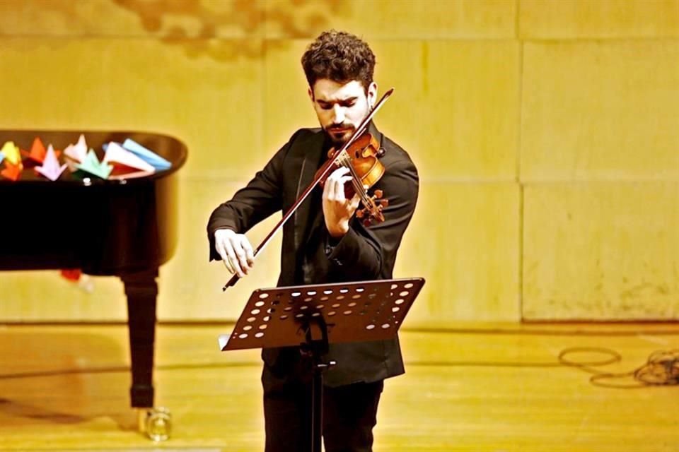 David Rivera, violinista.