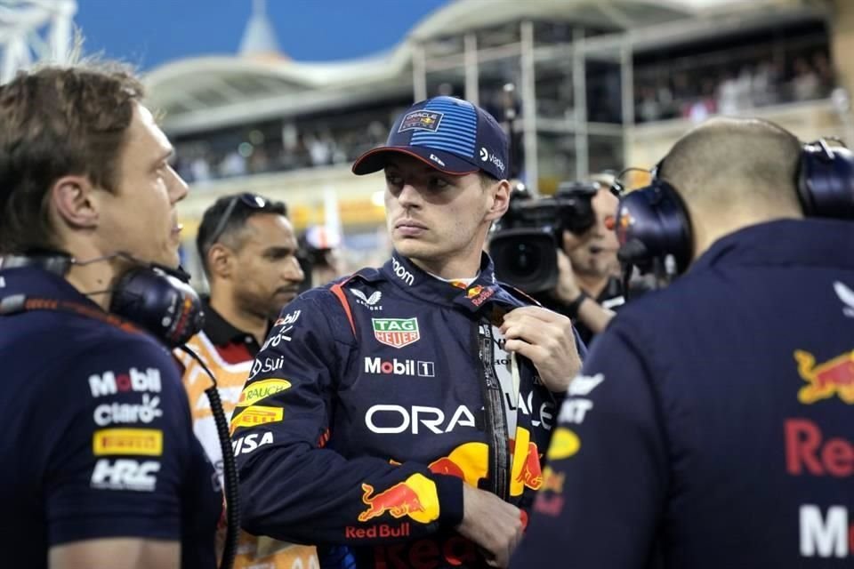 Max Verstappen instantes antes de arrancar una nueva temporada, en la que buscará su cuarto título en fila de la Fórmula Uno.