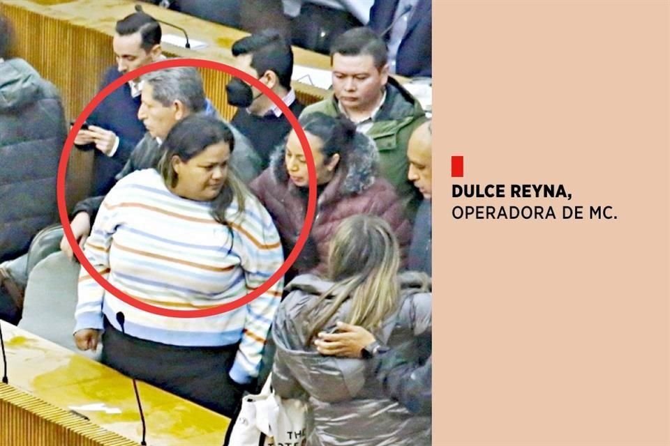 Éstos son algunos de los 14 arraigados participando en la irrupción al Congreso.