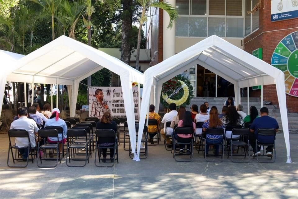 Este lunes se realizó un homenaje a Bruno Plácido Valerio, líder de la UPOEG asesinado en octubre de 2023.