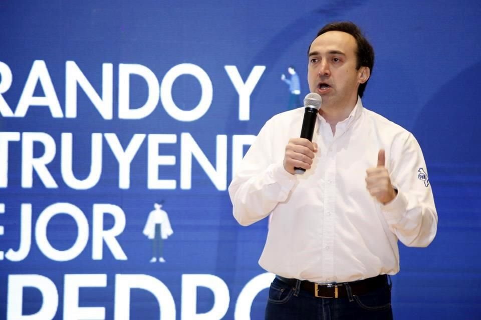 Hernán Salinas, dirigente estatal del PAN.