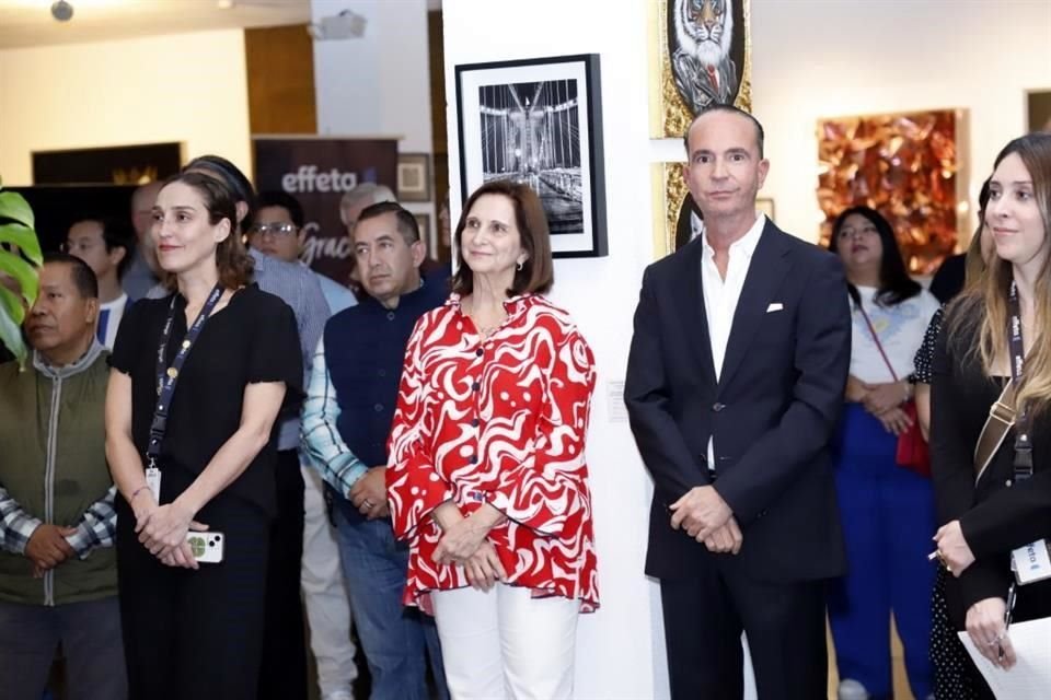 Anna Nora Peters, Blanca Maiz de Lara y Rafael Alanís