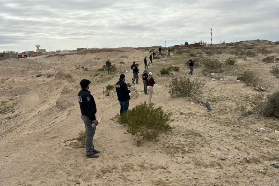 Seis cuerpos fueron hallados en un predio baldío en El Sauzal, en Ciudad Juárez, Chihuahua, informó Fiscalía del Estado.