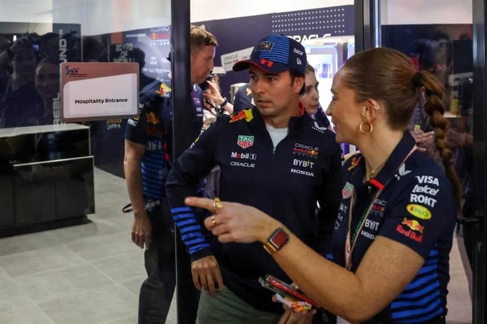 Checo dice que el ambiente en Red Bull está igual.