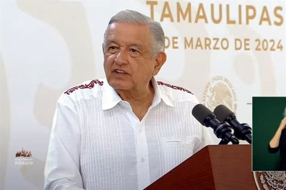 El Presidente López Obrador encabezó hoy su conferencia mañanera desde Ciudad Victoria, Tamaulipas.