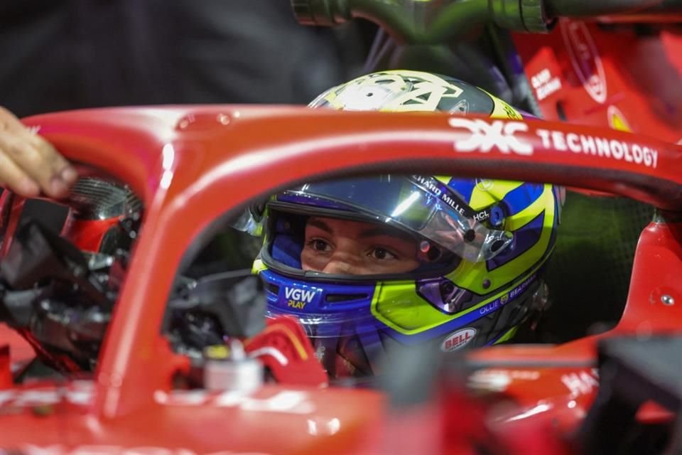 Oliver Bearman debutó a los 18 años con Ferrari y terminó séptimo en el GP de Arabia Saudita, además de ser elegido el 'Piloto del Día'.